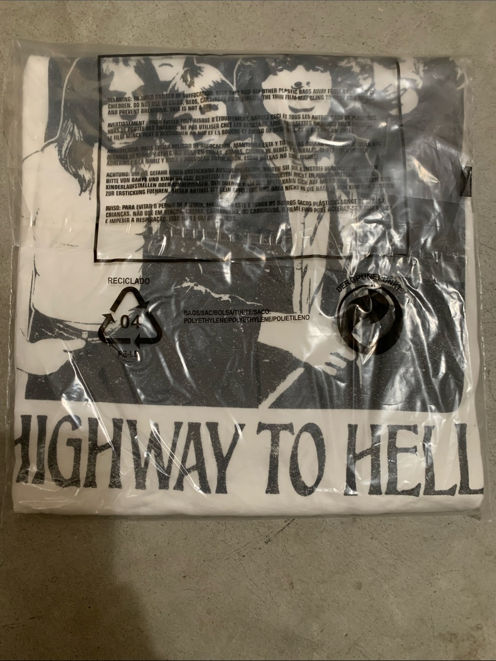 AC/DC Highway '79 Tour Graphic Tee Cotton RECYCLED KARMA - Picture 4 of 6